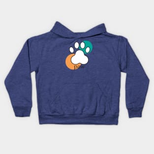 Colorful Paws Kids Hoodie